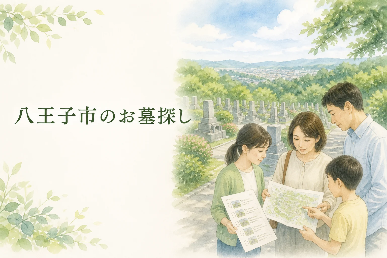 八王子市のお墓探し|市営霊園・寺院墓地を条件で比べる方法